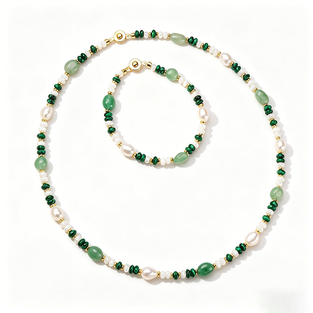 Dopamine Multicolor Freshwater Pearl Necklace