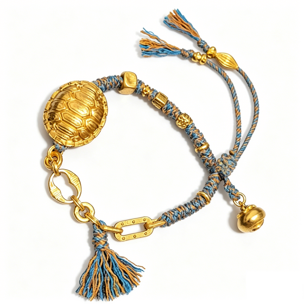 Turtle Shell Coin Bracelet