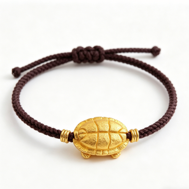 Turtle Shell Coin Bracelet