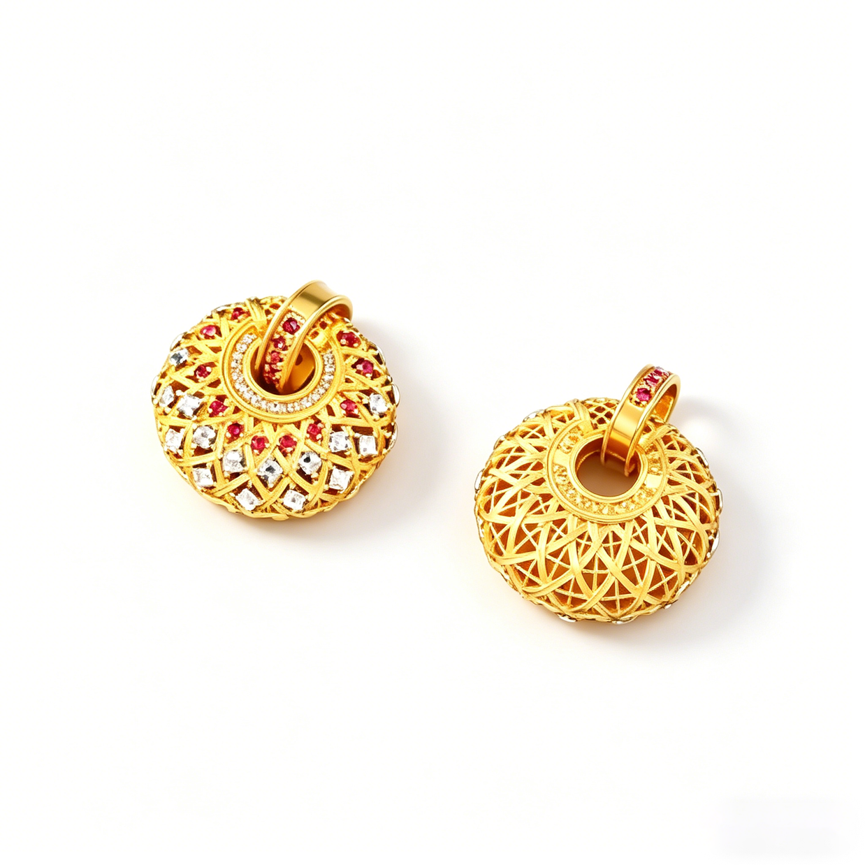 Tang Dynasty Filigree Pendant