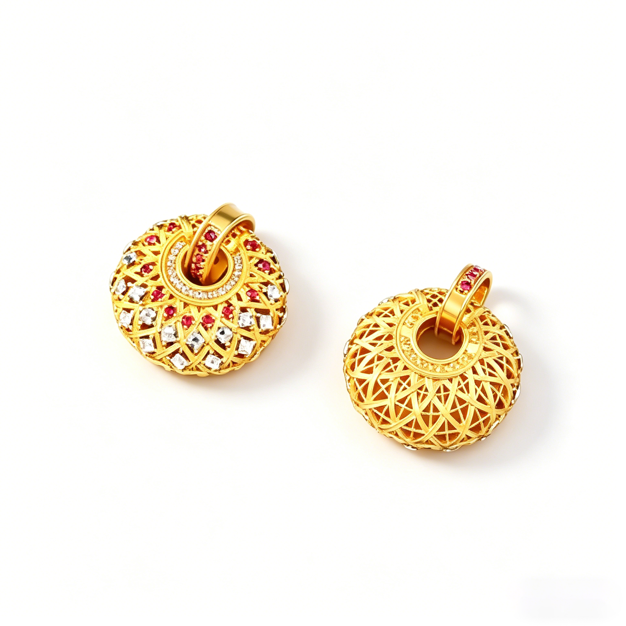 Tang Dynasty Filigree Pendant
