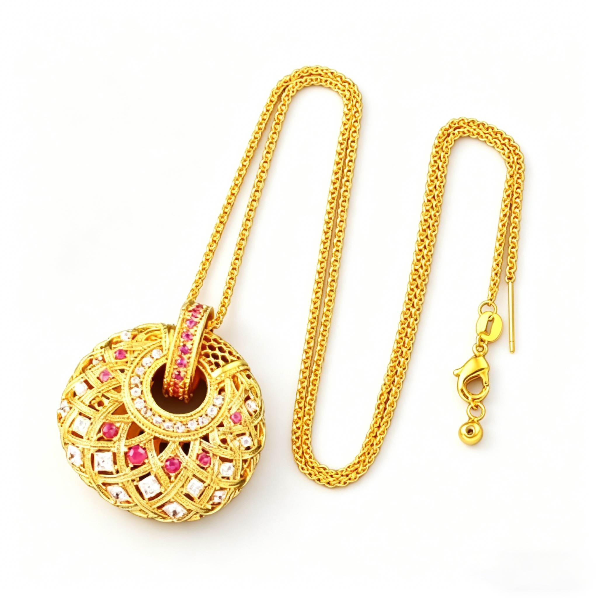Tang Dynasty Filigree Pendant