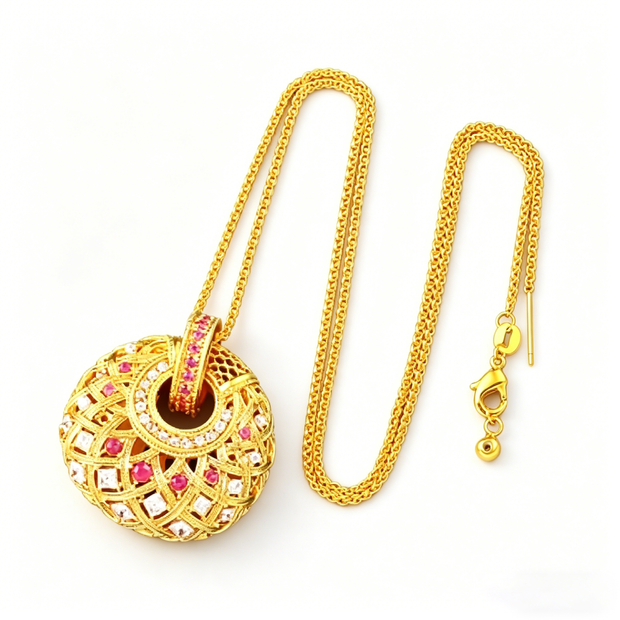 Tang Dynasty Filigree Pendant