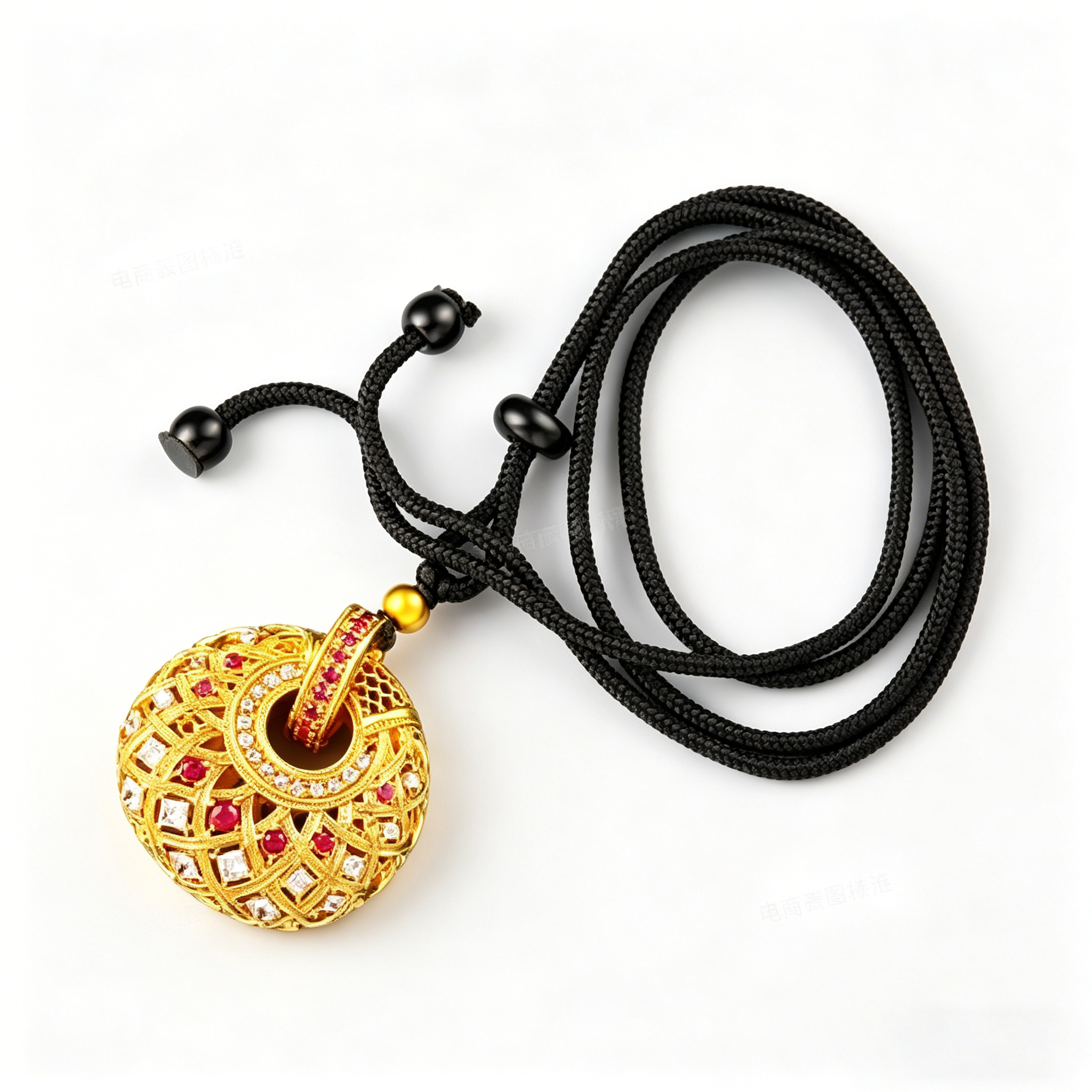 Tang Dynasty Filigree Pendant