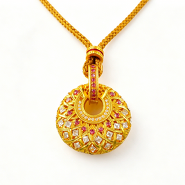 Tang Dynasty Filigree Pendant