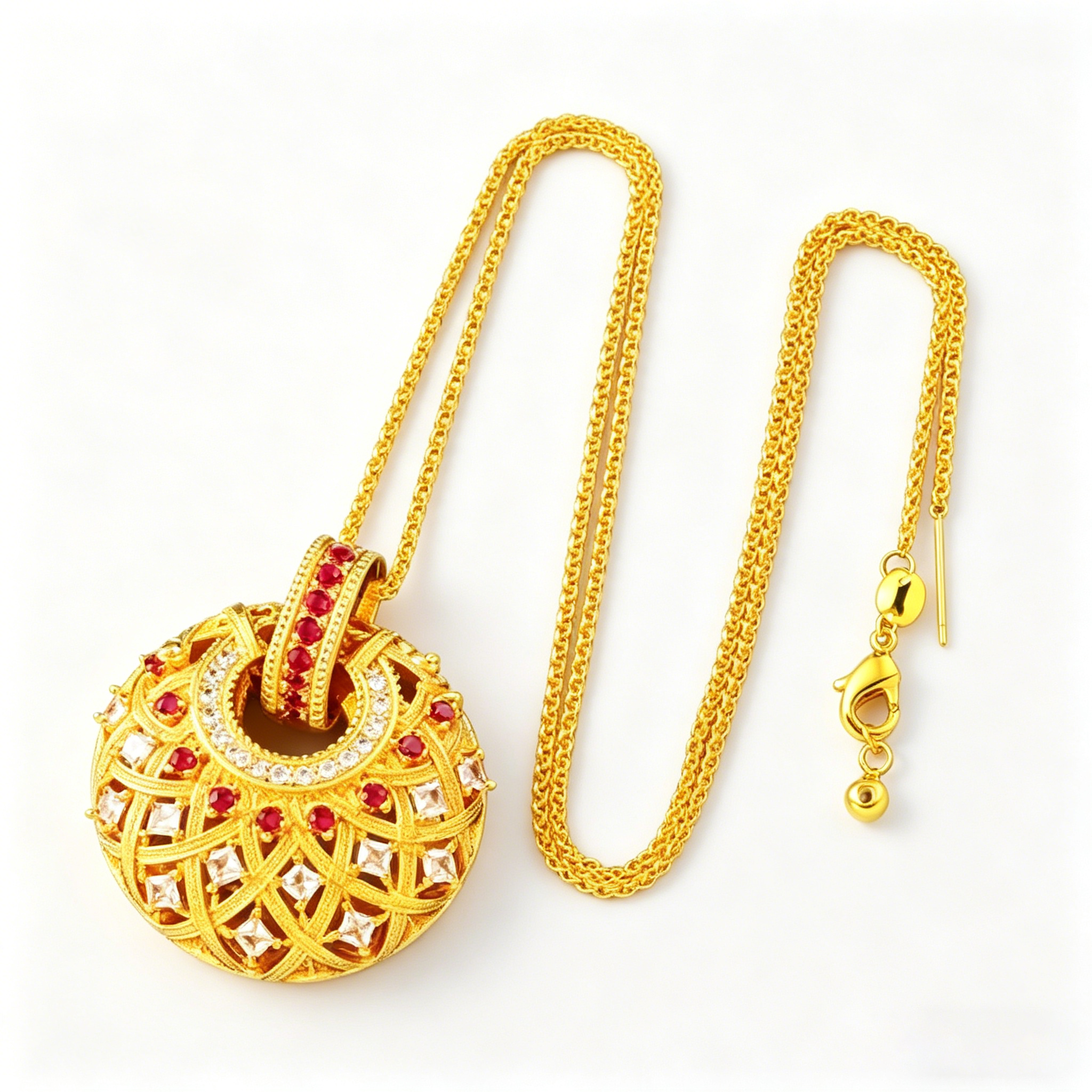 Tang Dynasty Filigree Pendant