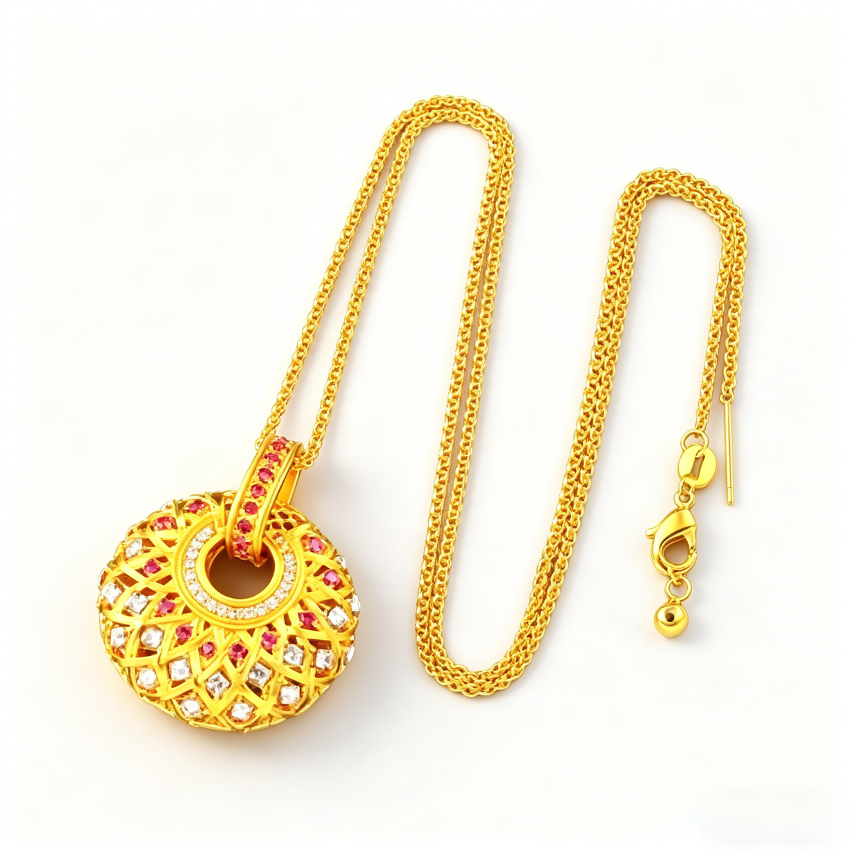Tang Dynasty Filigree Pendant