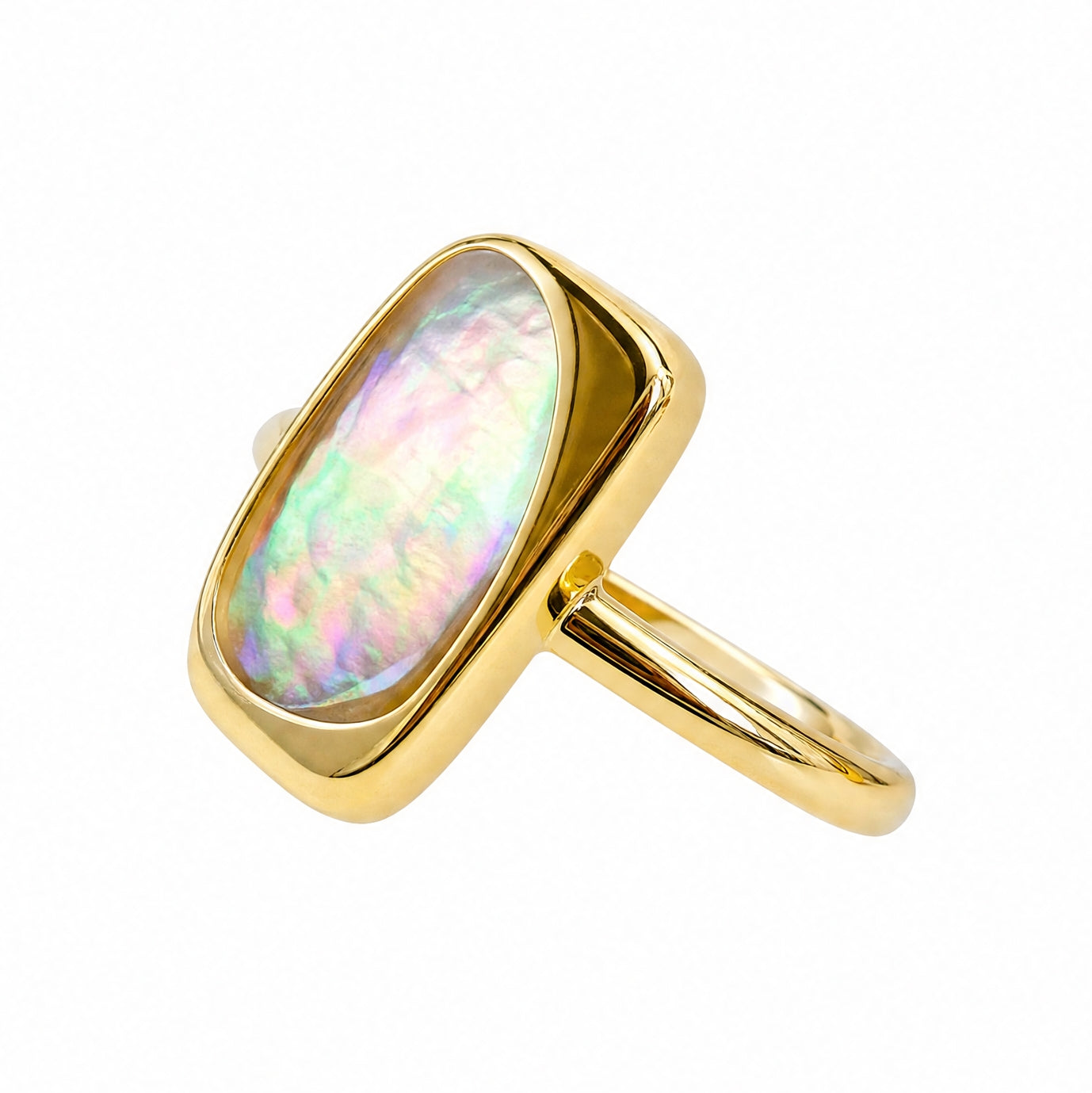 Yinzheng Shell S925 Silver Ring