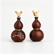 Thunderstruck Date Wood Gourd Charm