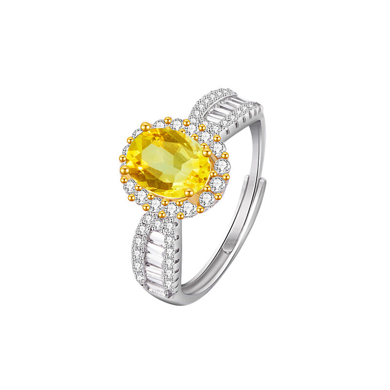 Multi-Gem S925 Silver Ring