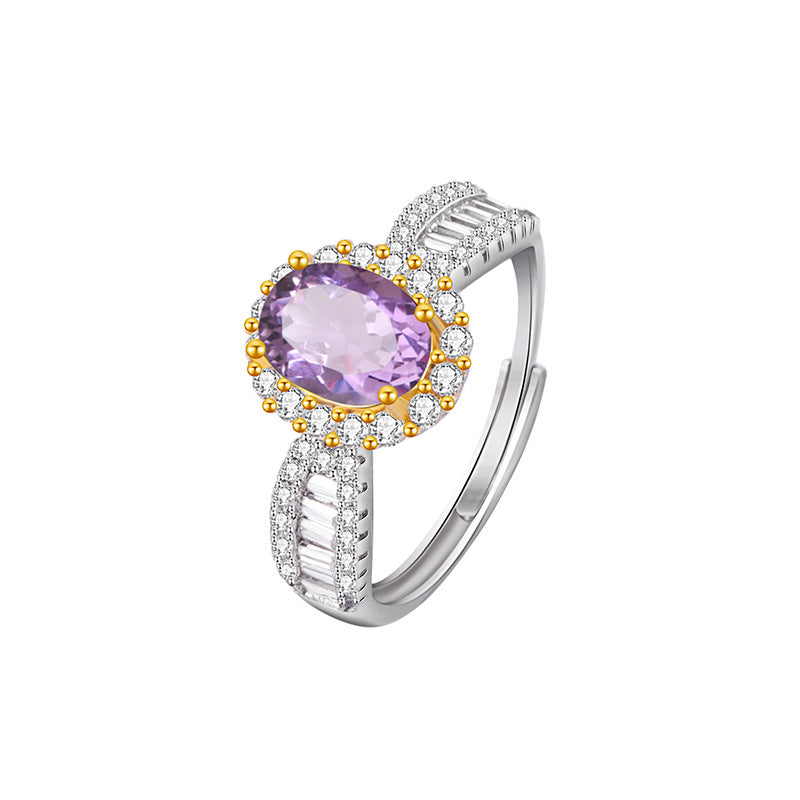 Multi-Gem S925 Silver Ring